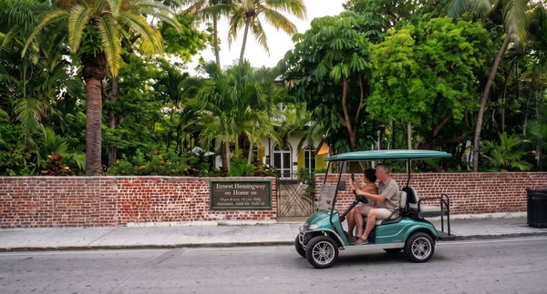key west golf cart tour hemmingway house